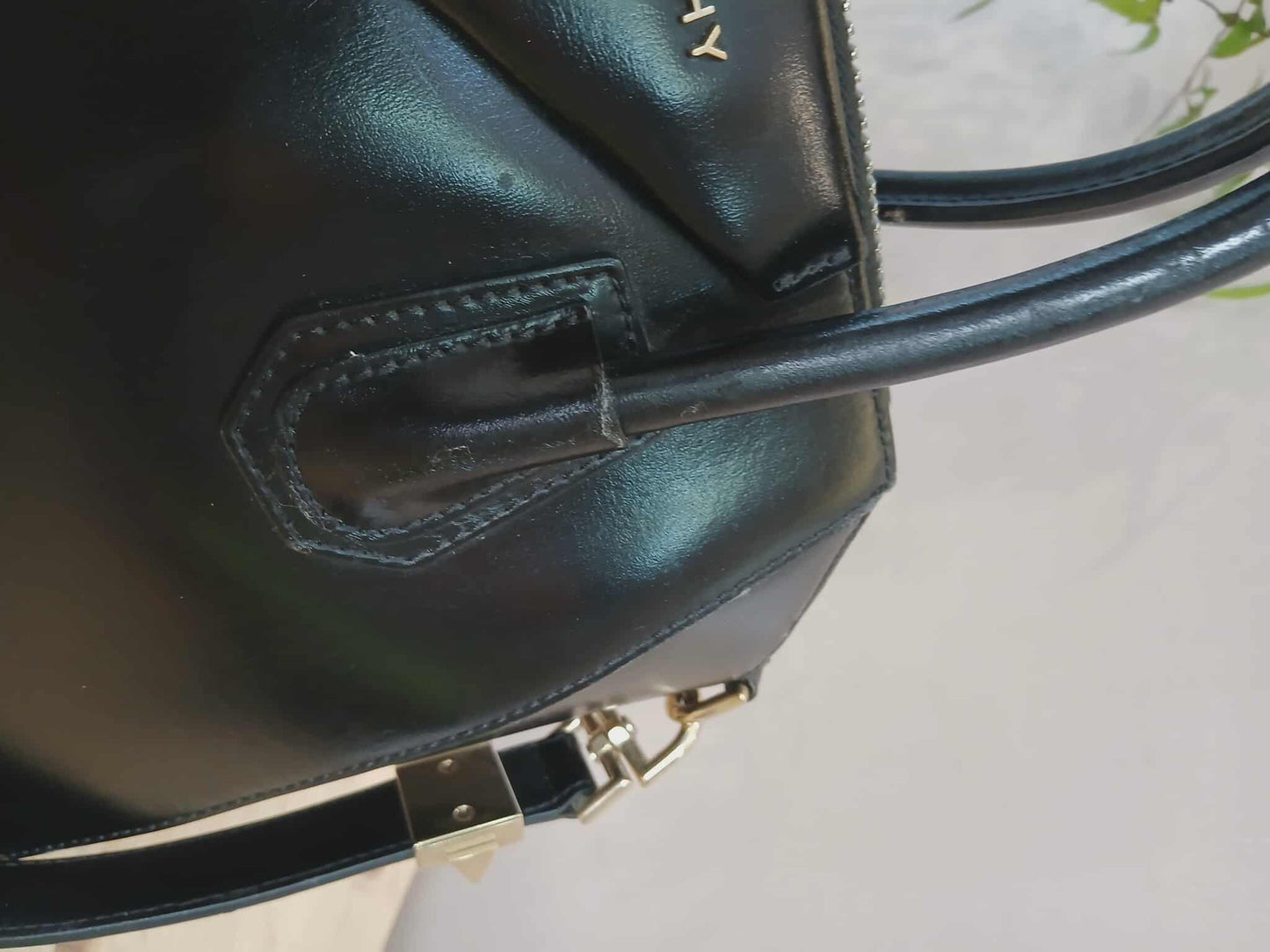 Givenchy Antigona Black Leather Bag Small