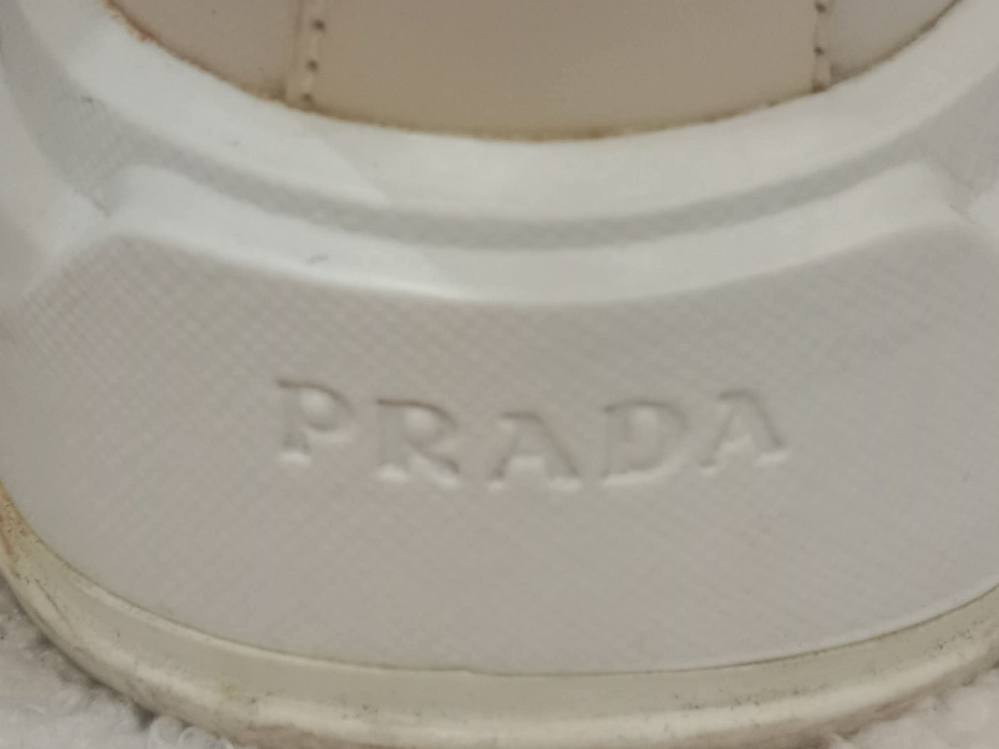 Prada Prax 01 Sneakers White Size 37.5