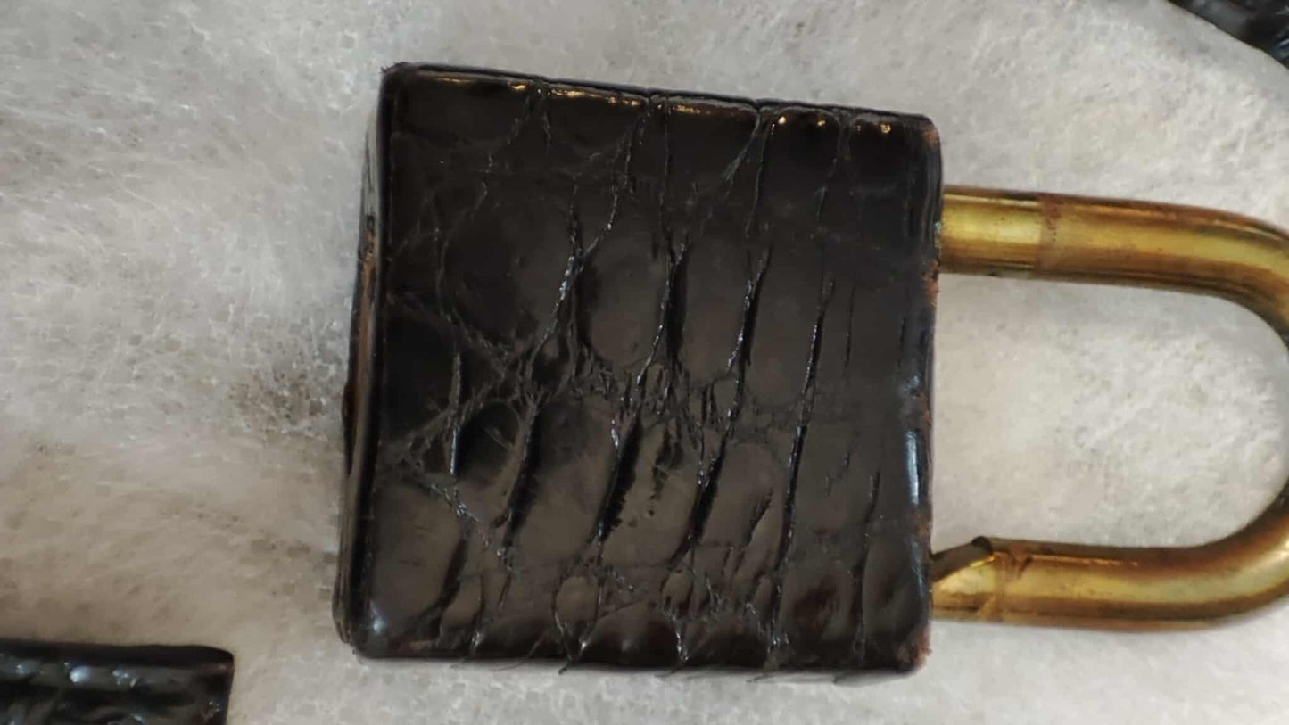Hermes Kelly 35 Crocodile Noir Stamp G Circle 1977