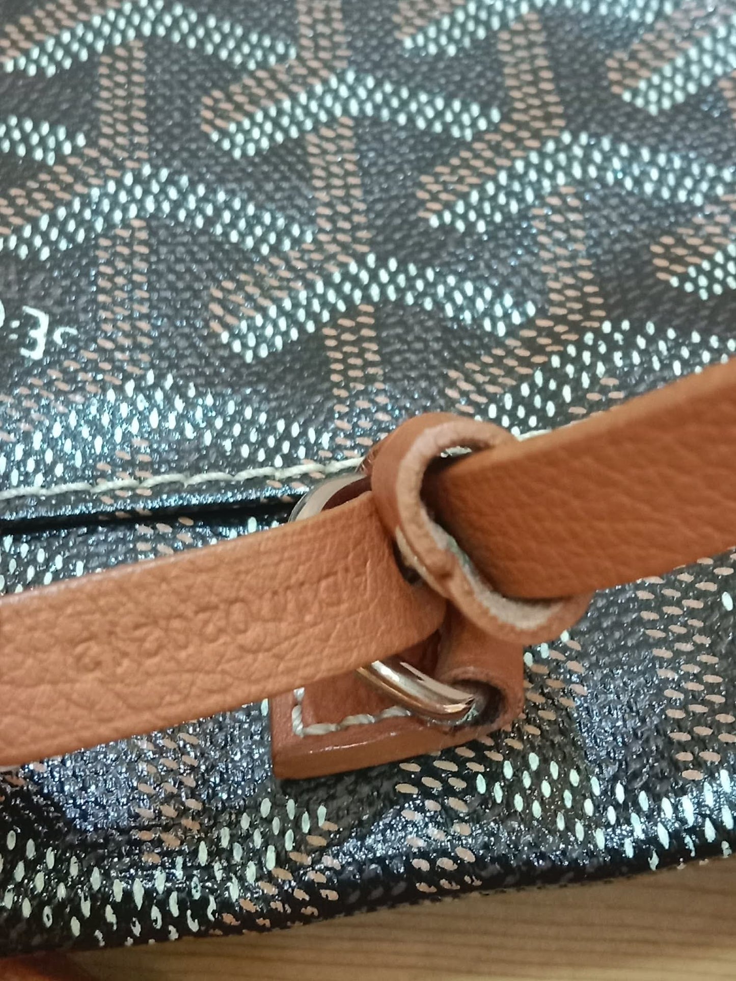 Goyard Saint Louis Tote Bag Noir/Naturelle PM