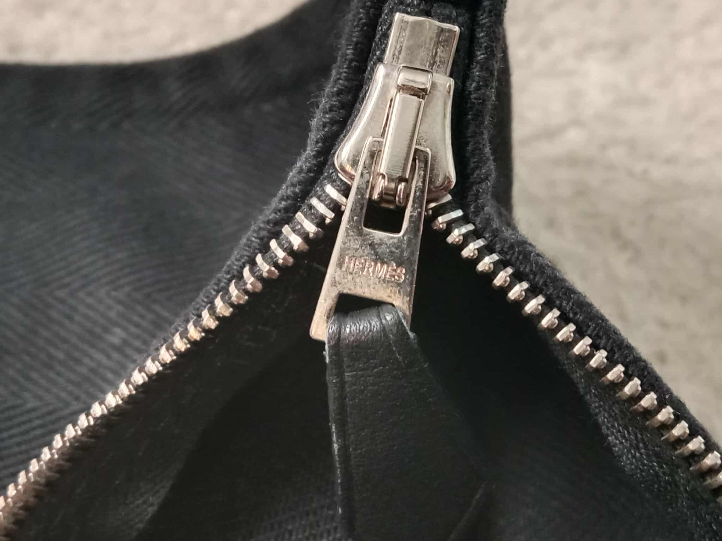 Hermes Black Pouch