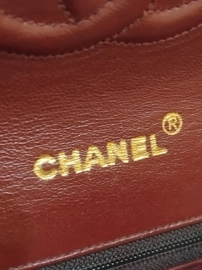 Chanel Circle Lock Flap Vintage CC Lambskin Black Series 1