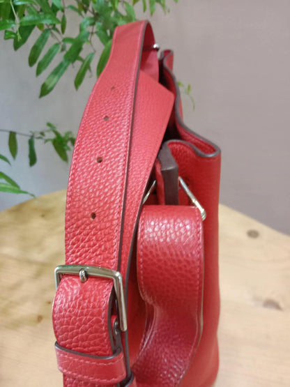 Hermes So Kelly 22 Togo Red Stamp R Square 2014