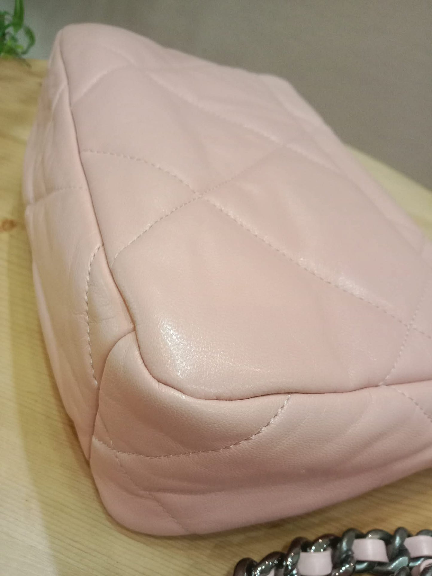 Chanel 19 Lambskin Light Pink Small Series 29