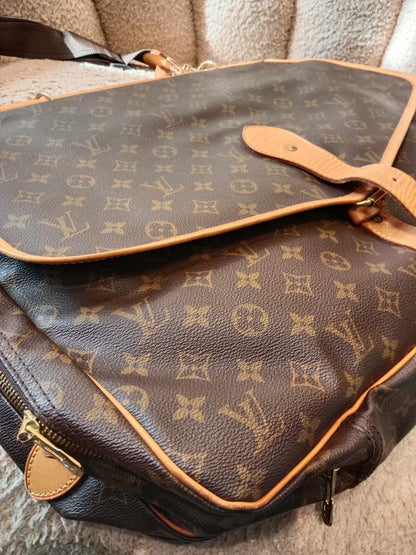 Louis Vuitton Monogram Canvas Sac Chasse 2-Way Handbag