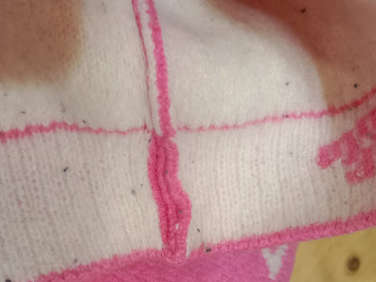 Balenciaga Wool Sweater Pink Size Small