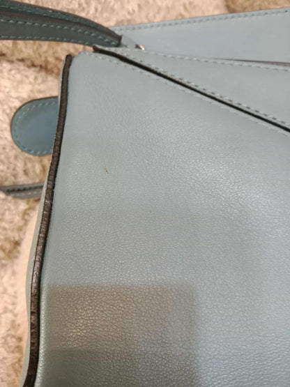 Loewe Puzzle Bag Small Blue