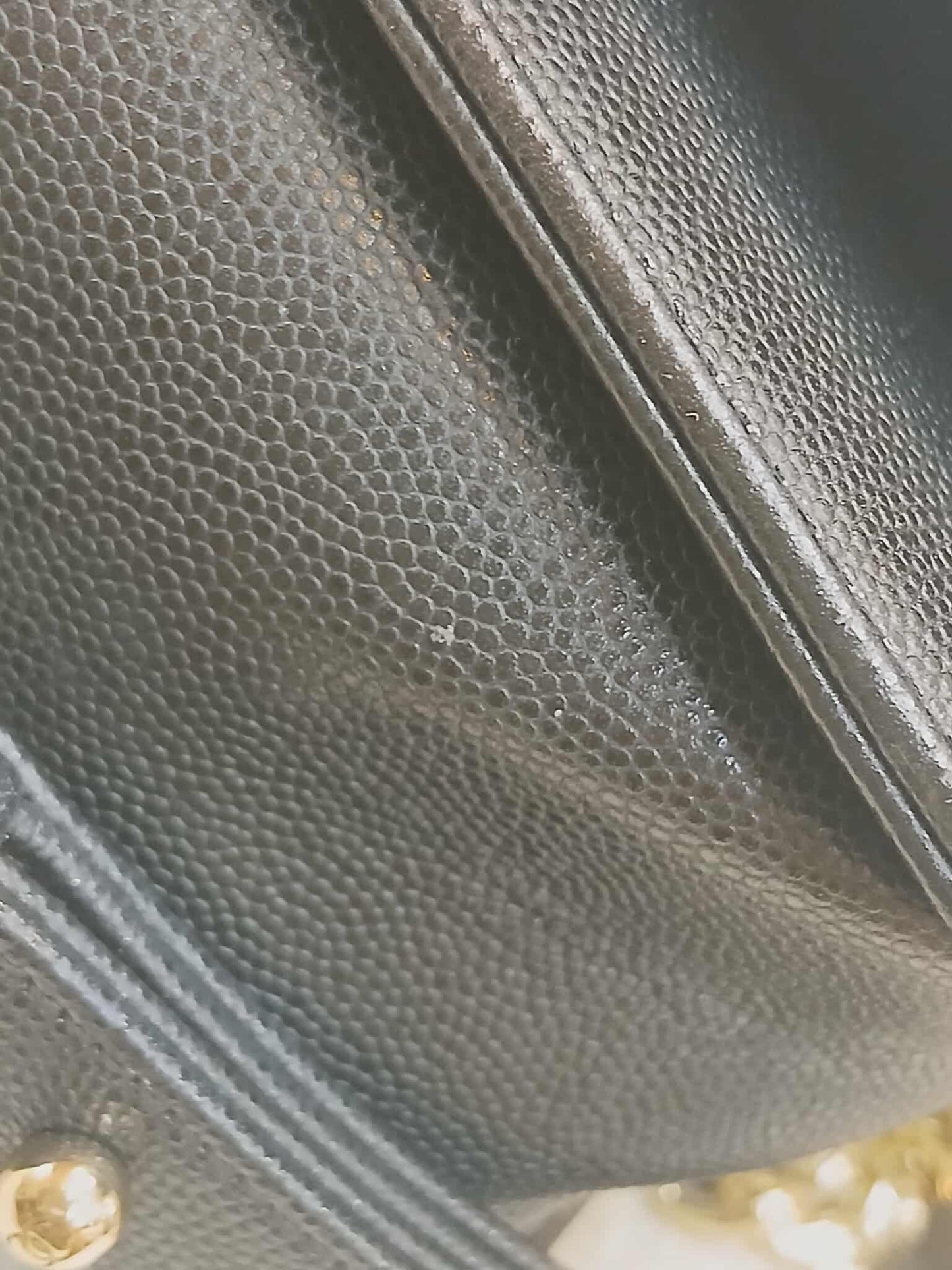 Chanel Leboy Caviar Old Medium Black Series 23