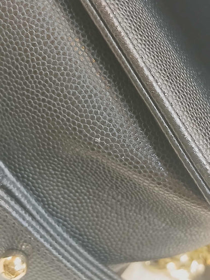 Chanel Leboy Caviar Old Medium Black Series 23