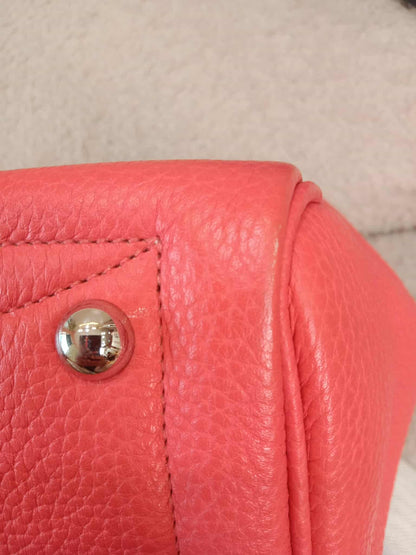 Hermes Victoria II 35 Rose Azalee Clemence Stamp P Square 2012