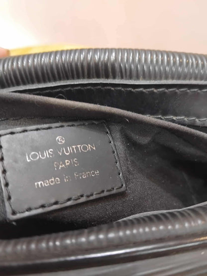 Louis Vuitton Bowling Montaige Epi Black PM