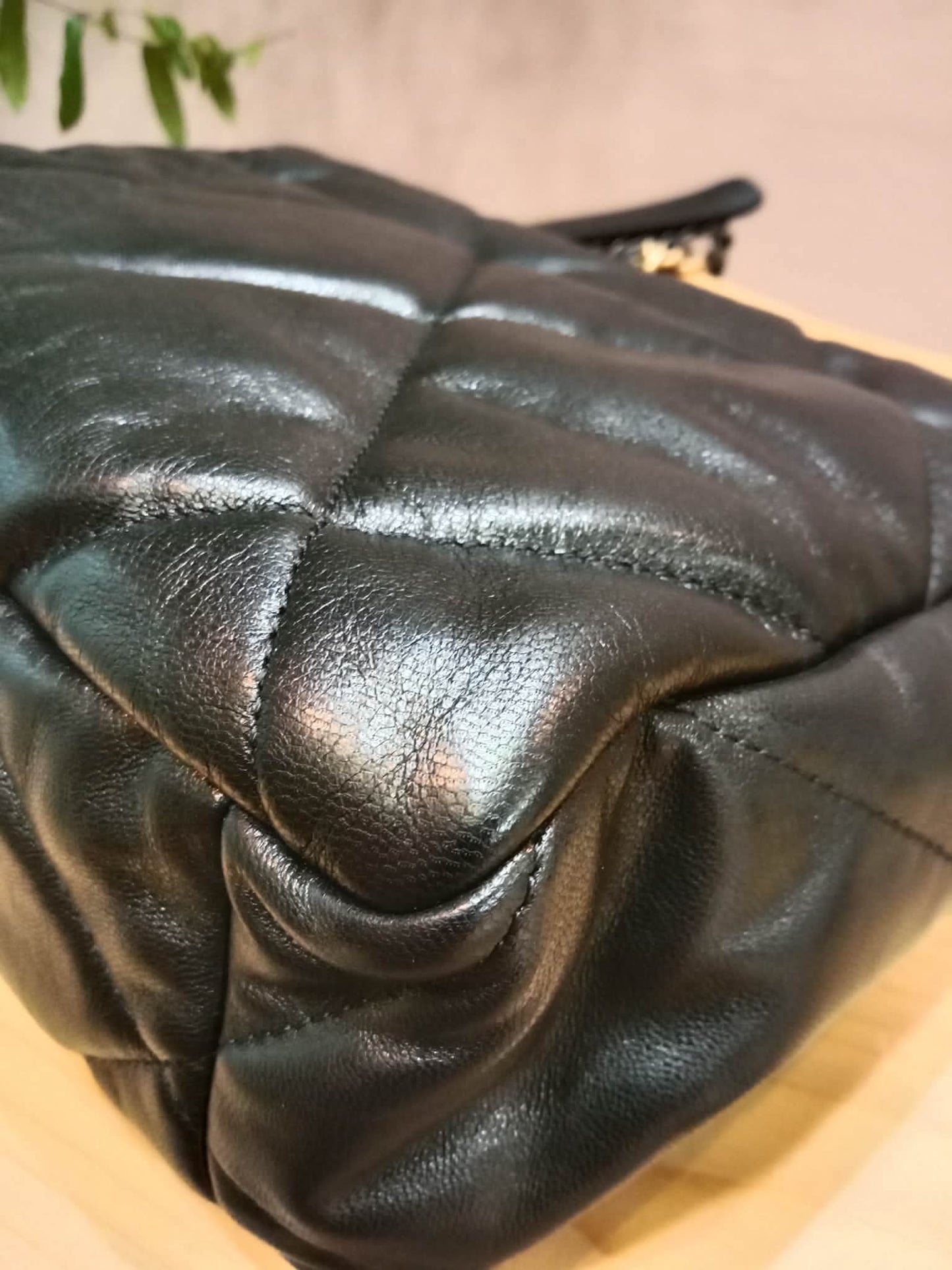 Chanel 19 Lambskin Large Black Series30
