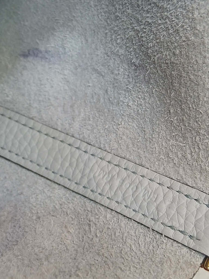 Hermes Picotin 18 Bleu Glacier Clemence Stamp Z 2021