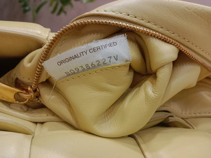 Bottega Veneta Chain Cassette Shoulder Bag Yellow