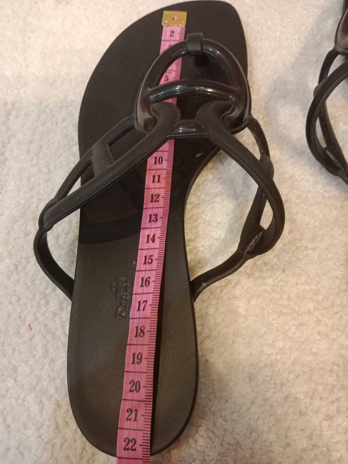 Hermes Egerie Sandals Black Size 35