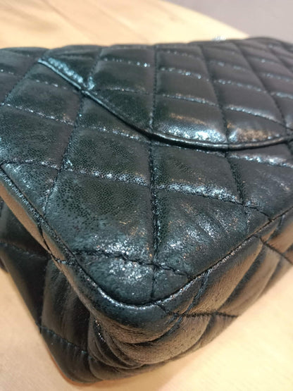 Chanel Reissue Flap Bag Iridescent Aged Calfskin Black Series 12
