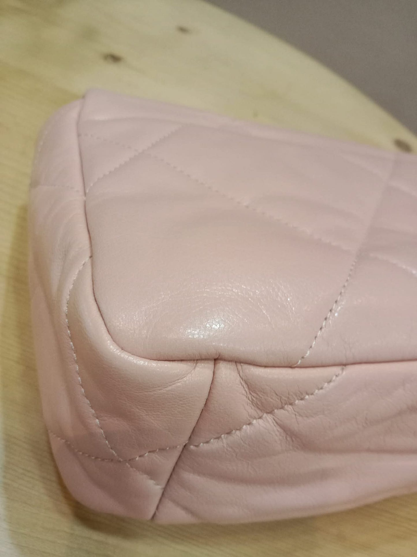 Chanel 19 Lambskin Light Pink Small Series 29