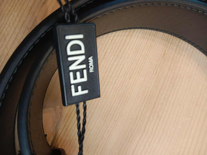 Fendi Belt Two Pouch Black