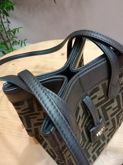 Fendi Origami Mini Bag Brown