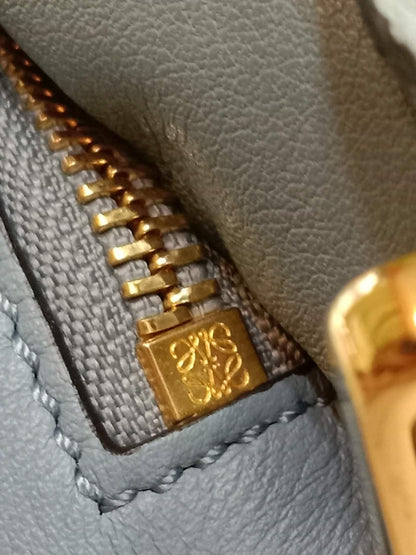 Loewe Puzzle Bag Tricolor Blue Medium
