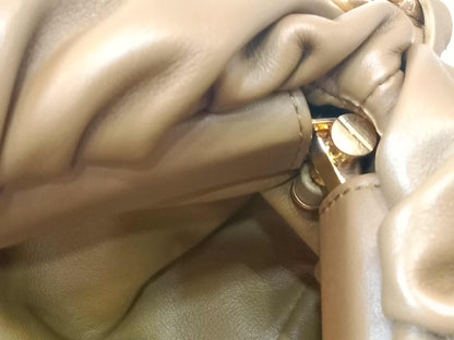 Bottega Veneta Chain Pouch Brown