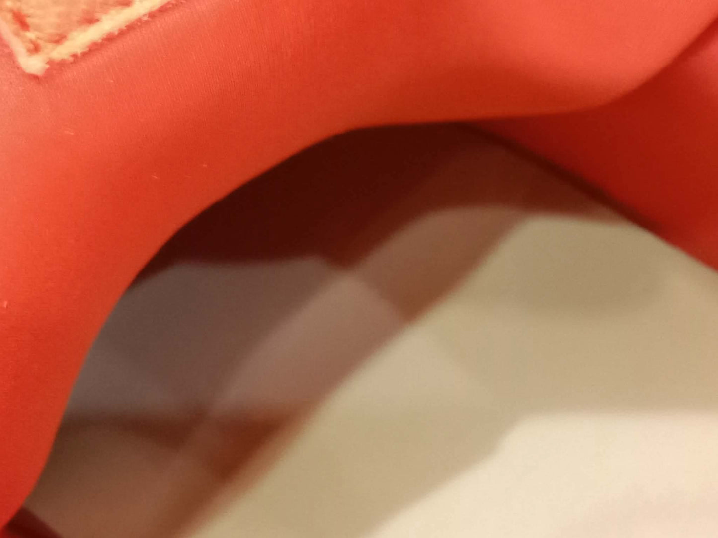 Hermes Miles Neoprene/Suede Sneakers Red Size 38