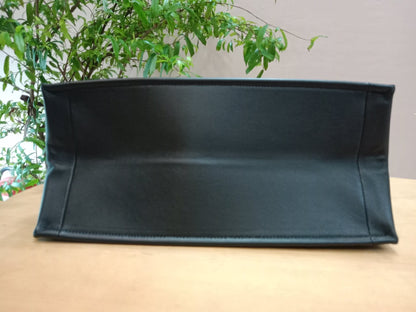 Christian Dior Book Tote Calfskin Medium Black PM
