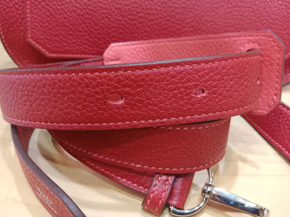 Hermes Jypserie 28 Rouge Casaque Clemence Stamp B 2023