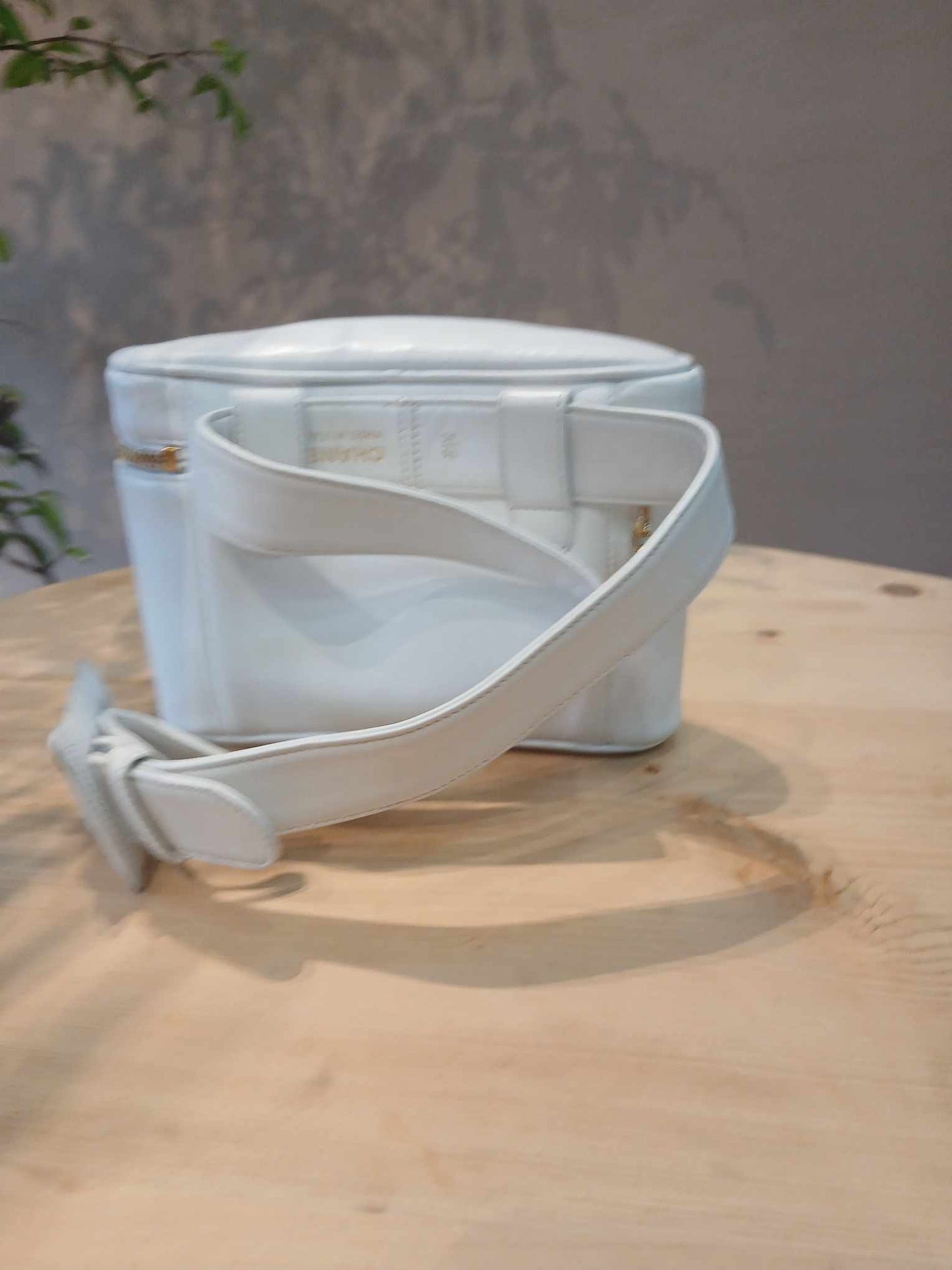 Chanel Belt Bag White Lambskin Series 2