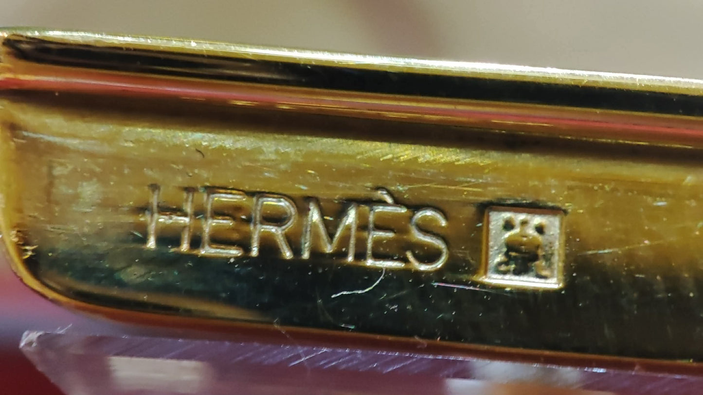 Hermes Constance 18 Red Courchevel Stamp Y Circle 1995
