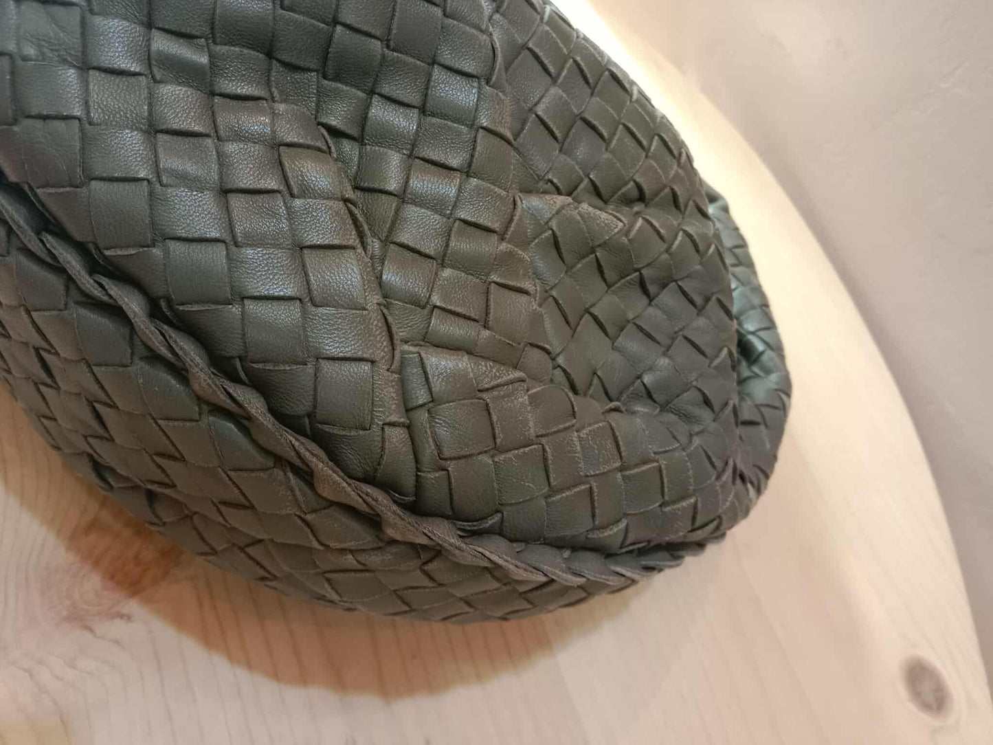 Bottega Veneta Belly Hobo Bag Gray