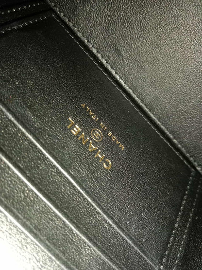 Chanel Tweed Vanity Multicolor Microchipped