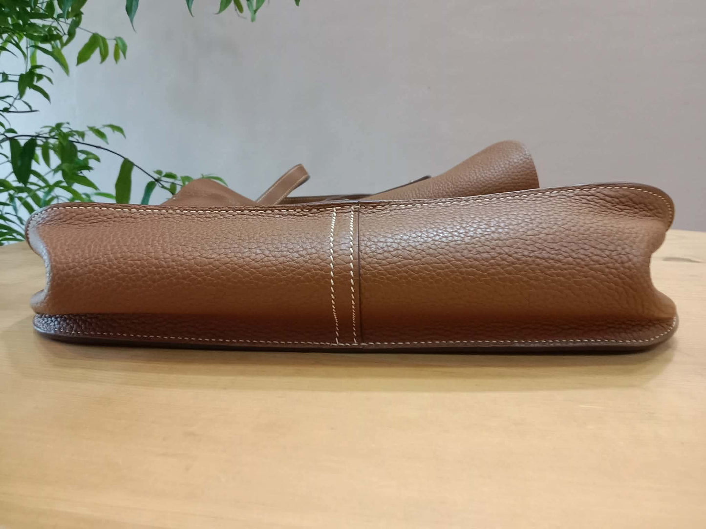 Hermes Halzan 31 Clemence Gold Stamp R 2014