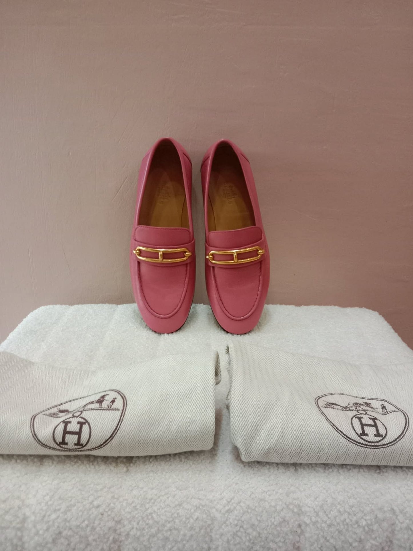 Hermes Miles Neoprene/Suede Sneakers Red Size 38