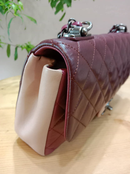 Chanel Tricolor Classic Single Flap Series 20