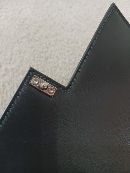 Hermes Sac Verrou Touch Chaine Mini Marquete Cypress Noir Stamp Y 2020