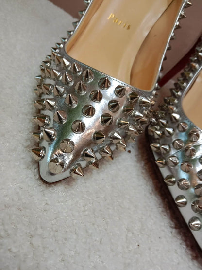 Christian Louboutin Condora Spikes Pumps Size 37