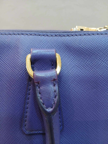Prada Galleria Saffiano Purple Bag