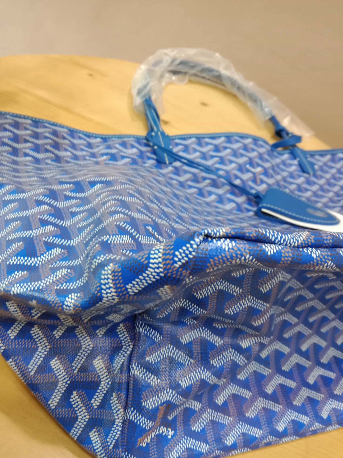 Goyard Saint Louis Tote Blue GM