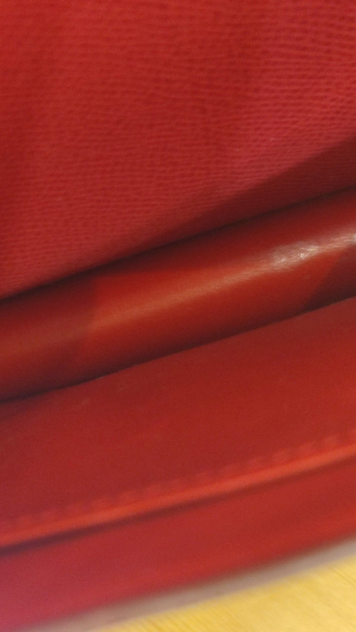 Hermes Constance 18 Red Courchevel Stamp Y Circle 1995
