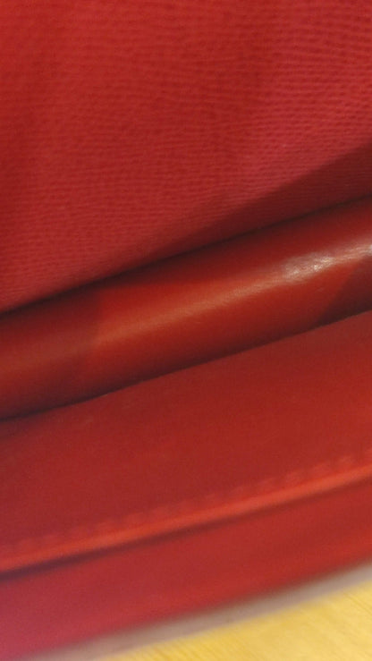 Hermes Constance 18 Red Courchevel Stamp Y Circle 1995