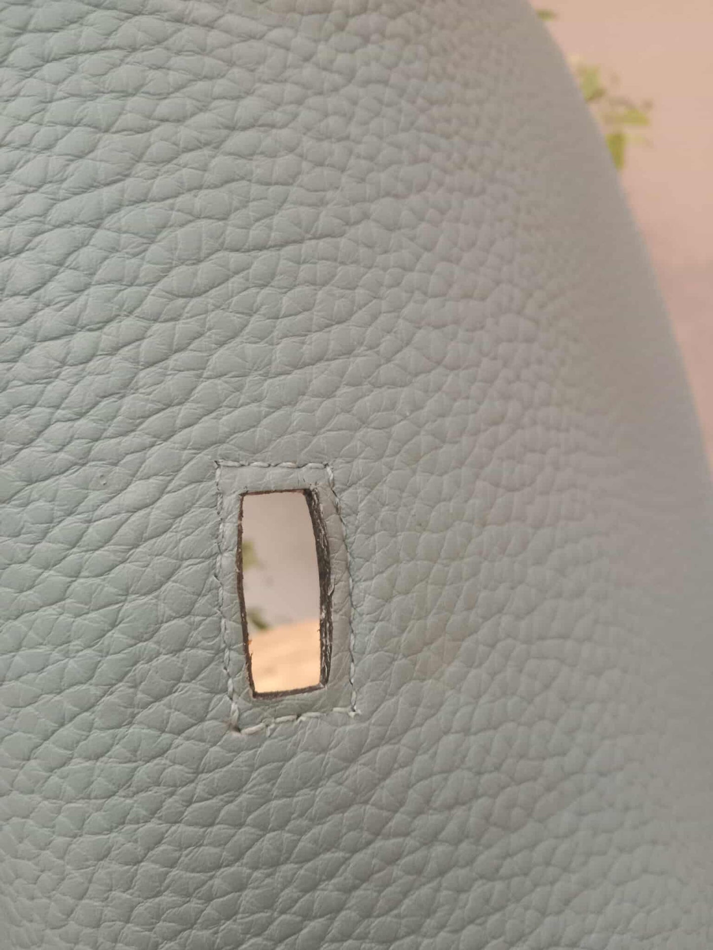 Hermes Jypserie 34 Blue Clemence Stamp M Square 2009