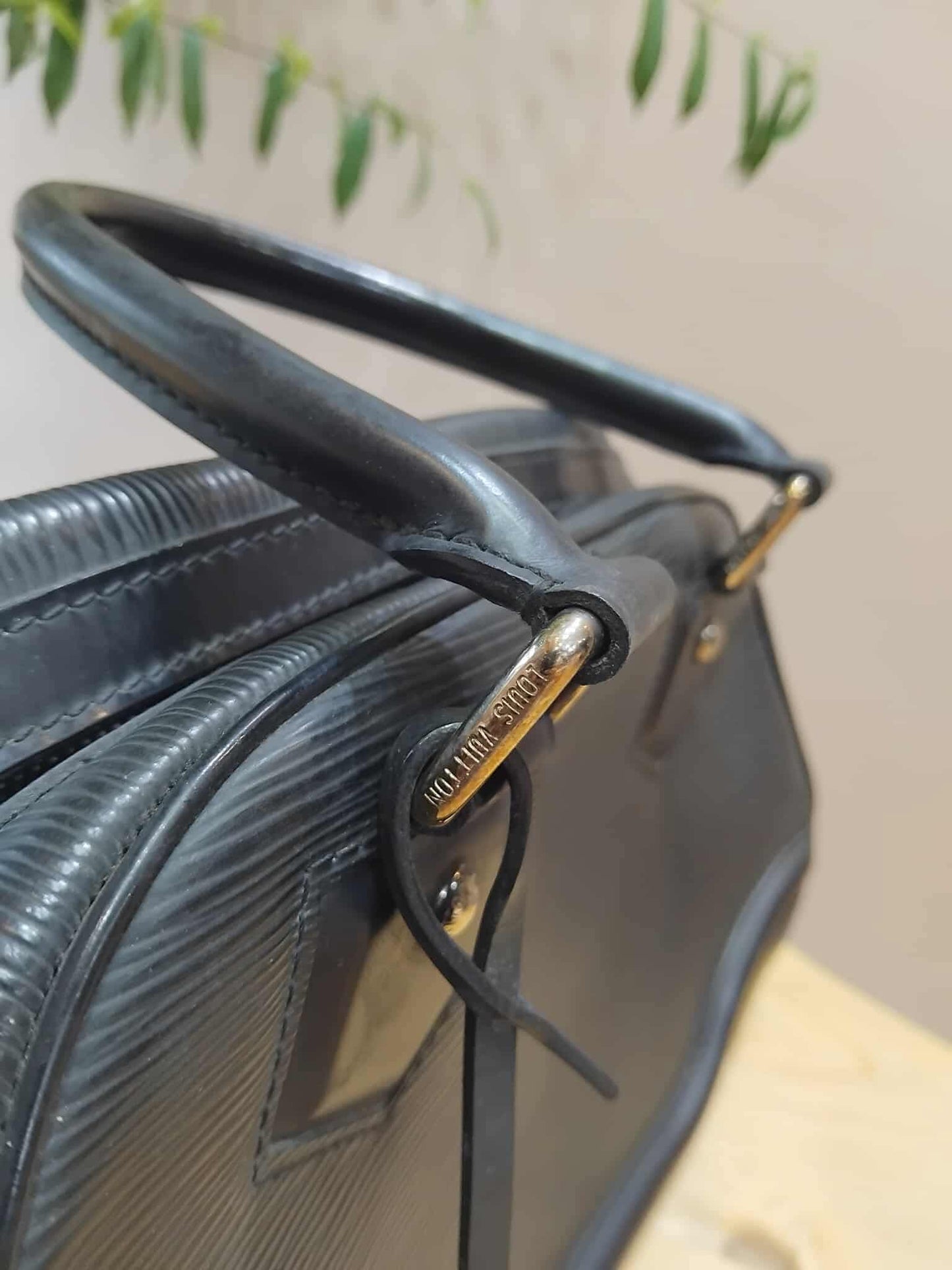 Louis Vuitton Bowling Montaige Epi Black PM