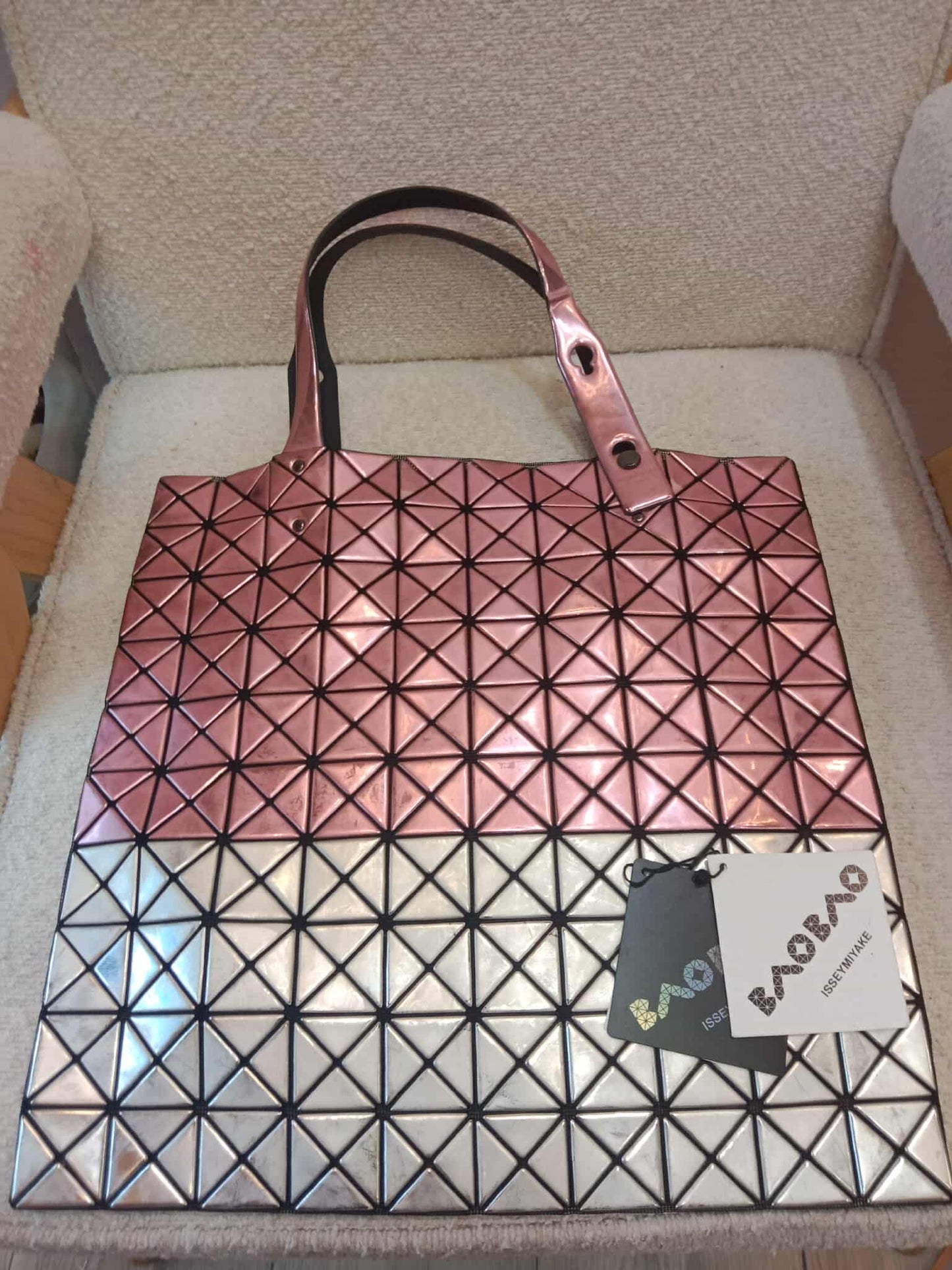 Bao Bao Issey Miyake Prism Metallic Tote Bag