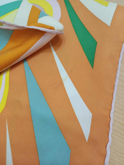 Hermes Carre 90 "Le Reve de Julia" Silk Scarf