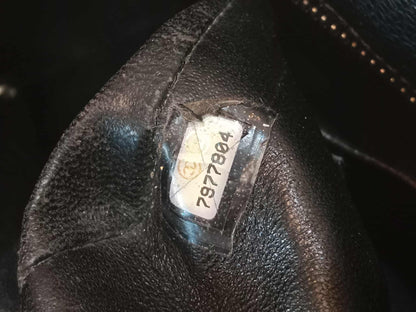 Chanel Medallion Black Caviar Series 7