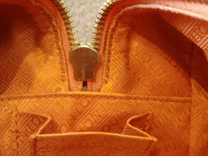 Louis Vuitton Richard Prince Limited Edition Le Rosel Orange Denim Pulp Weekender Bag