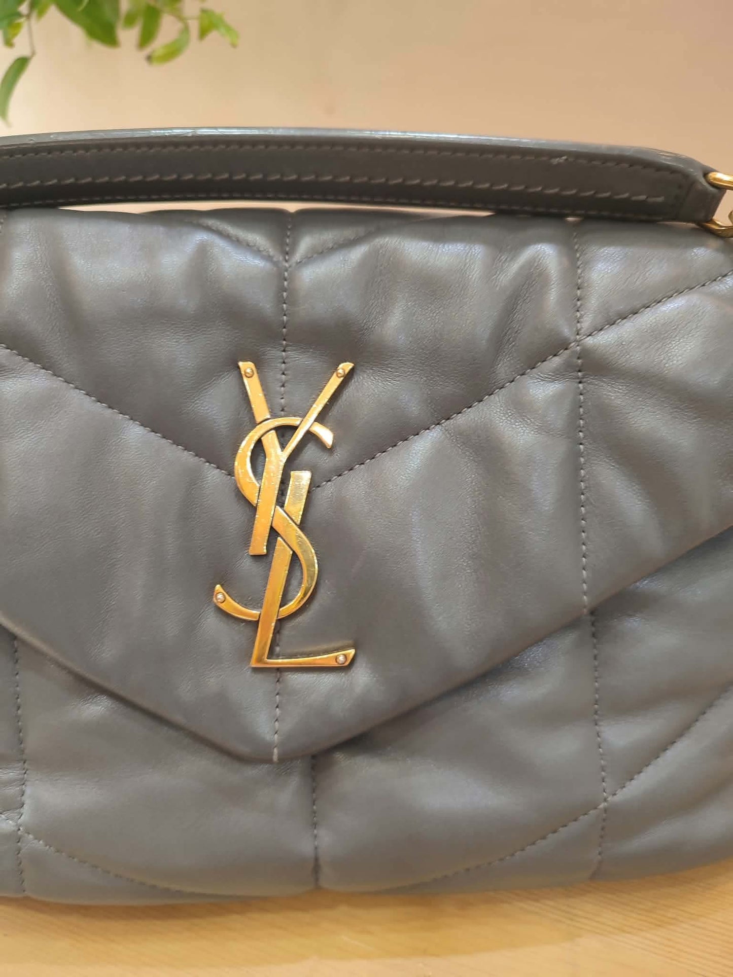 Saint Laurent Loulou Dark Gray Bag
