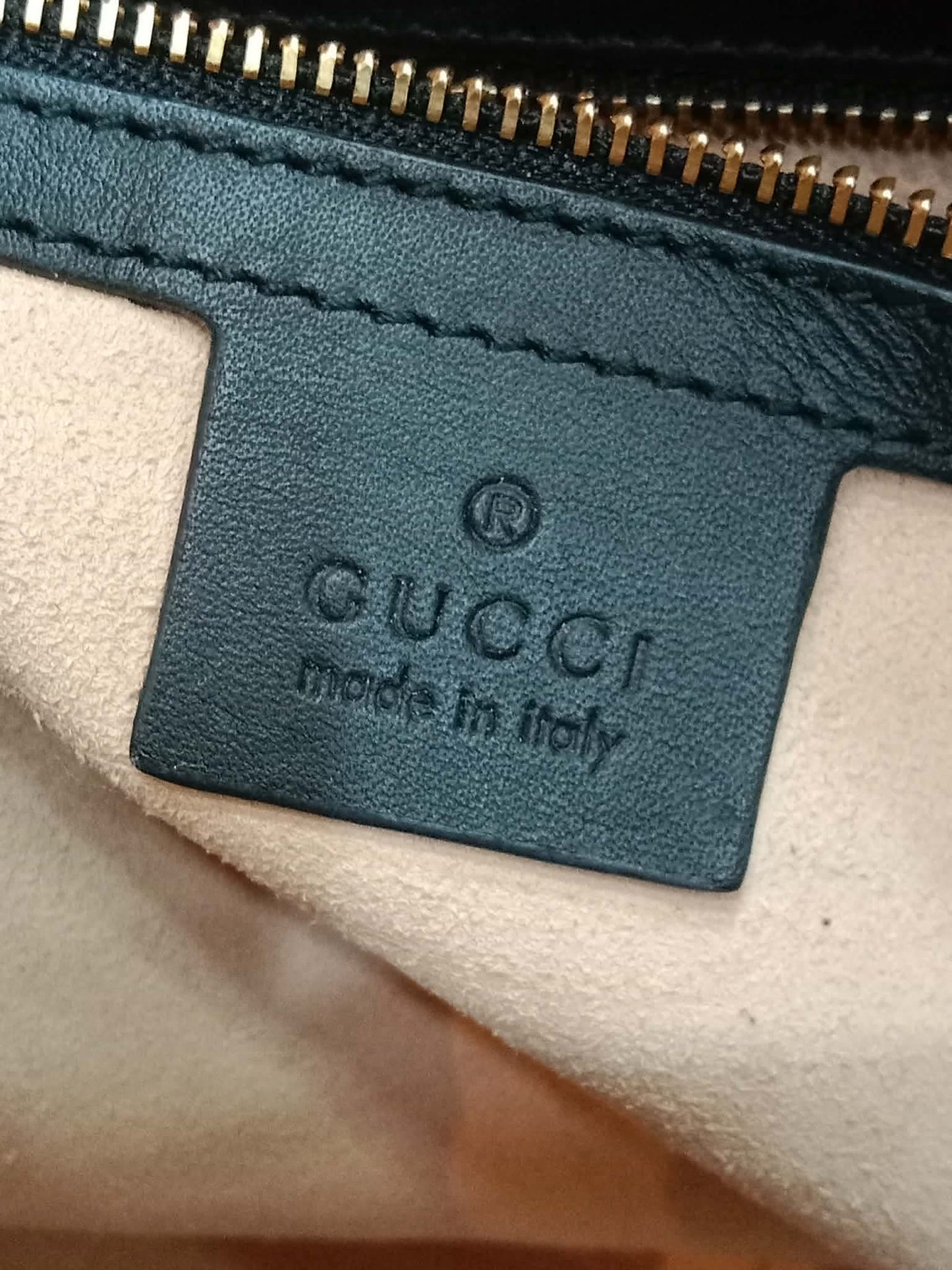 Gucci Ophidia Brown Suede Boston Bag