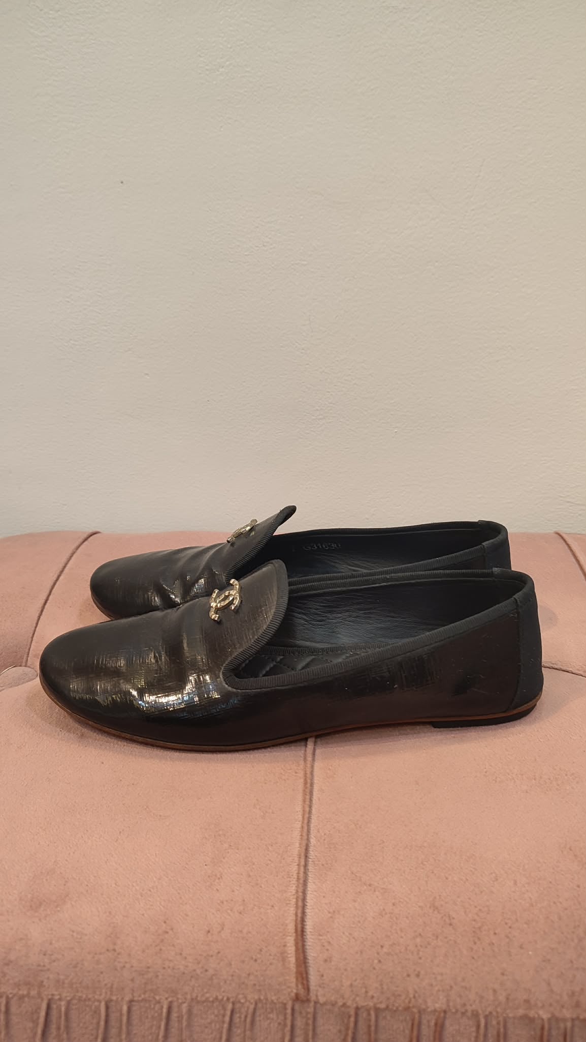 Chanel Mules Black Size 38C